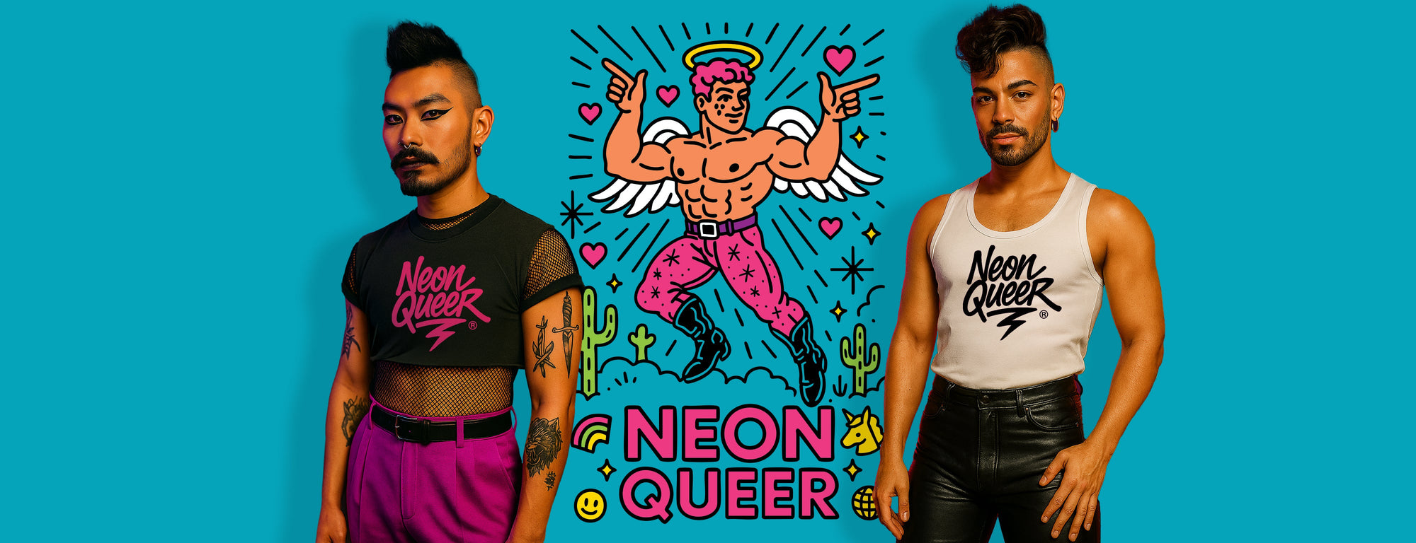 NEON QUEER -ANGEL COWBOY