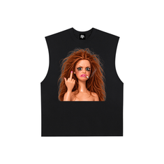 NeonQueer,BarbsFlip,HotMess,RawEdgeTank,QueerFashion,LGBTQClothing,StatementTank,AlternativeStreetwear,QueerStyle,CampFashion
