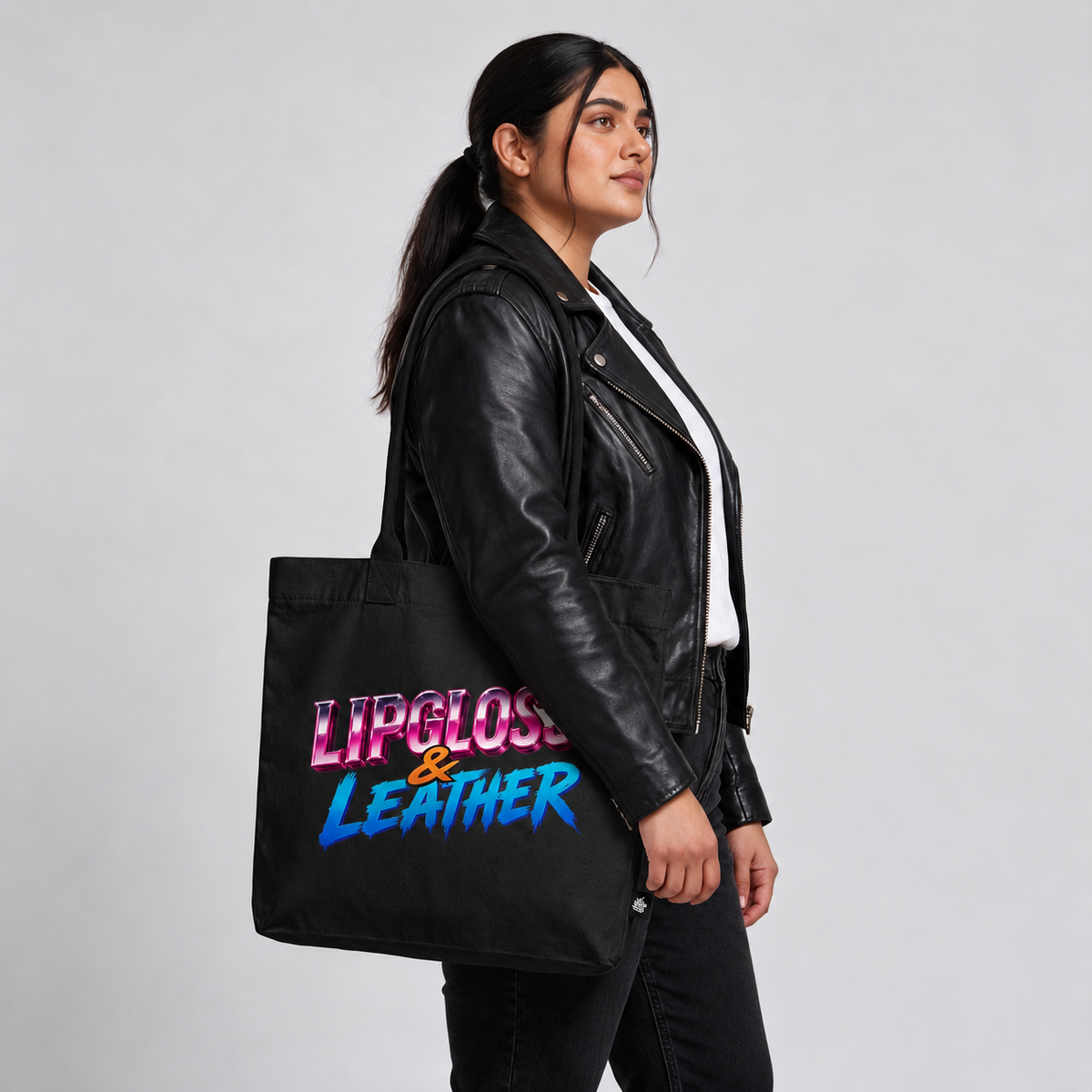 Lipgloss & Leather | Tote Bag