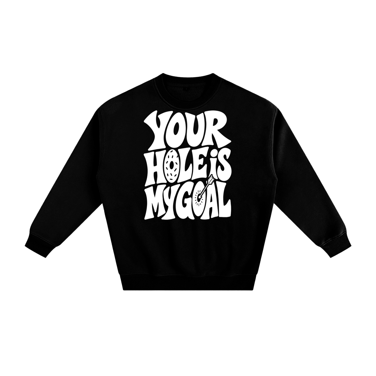NeonQueer,YourHoleIsMyGoal,QueerFashion,QueerStreetwear,LGBTQClothing,StatementSweatshirt,QueerHumour,CampFashion,DirtyMinded,GayStreetwear