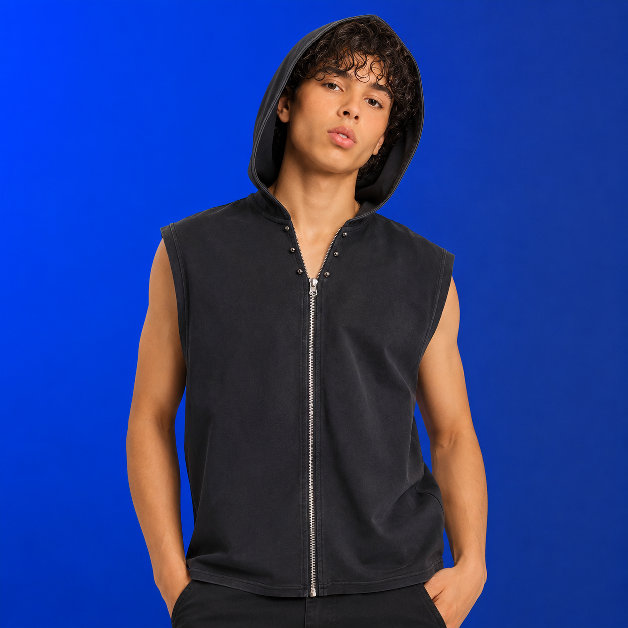 Proud Portraits: Femme Winker | Sleeveless Hoodie