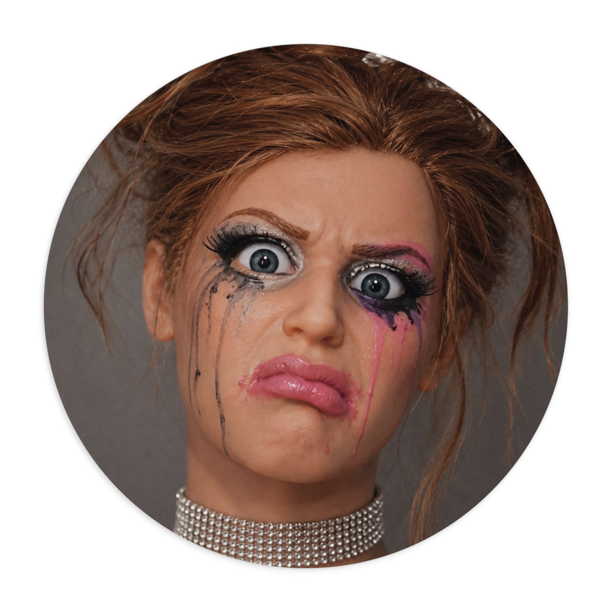 Hot Mess: Barbs Glam | Mouse Pad