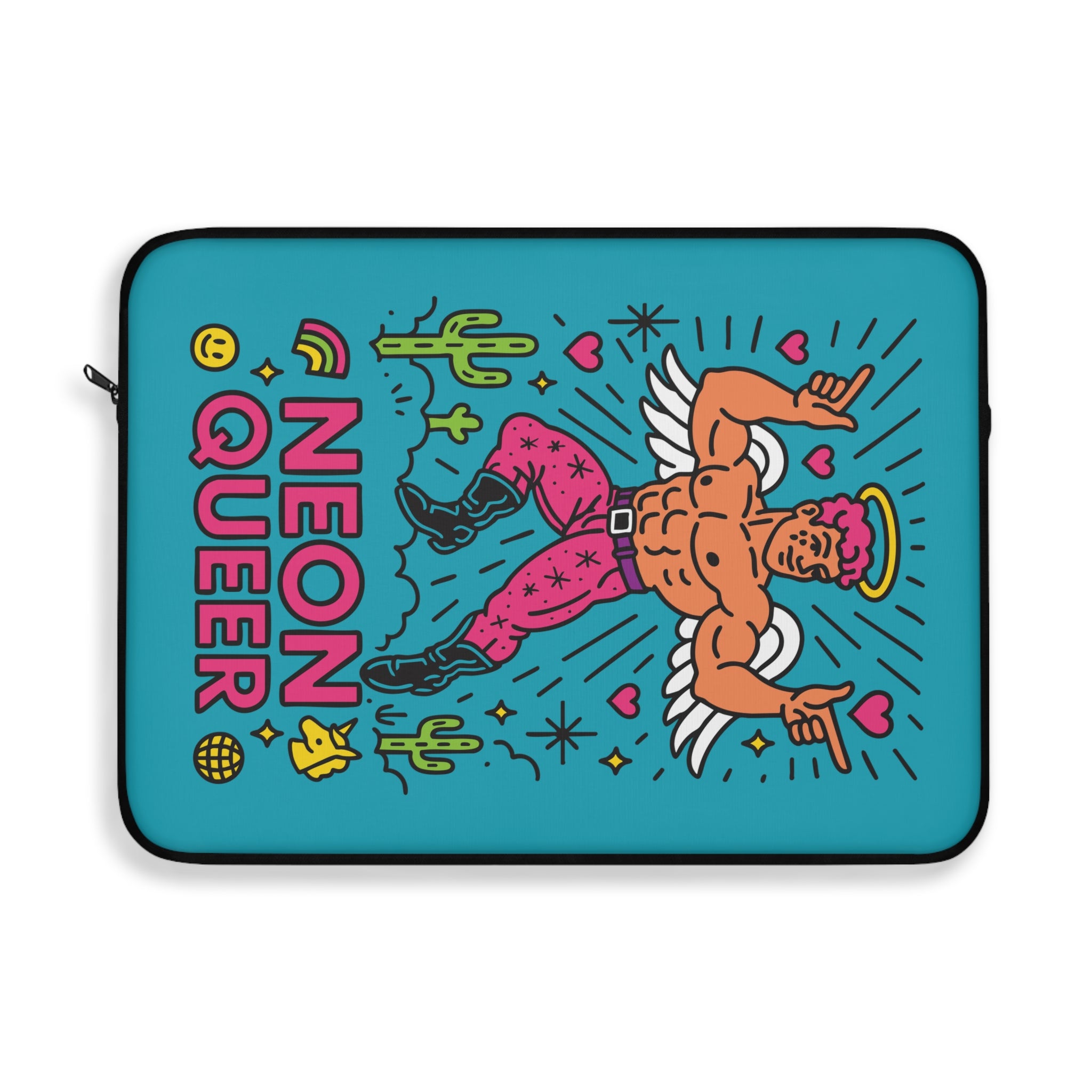 Neon Queer Angel | Laptop Sleeve