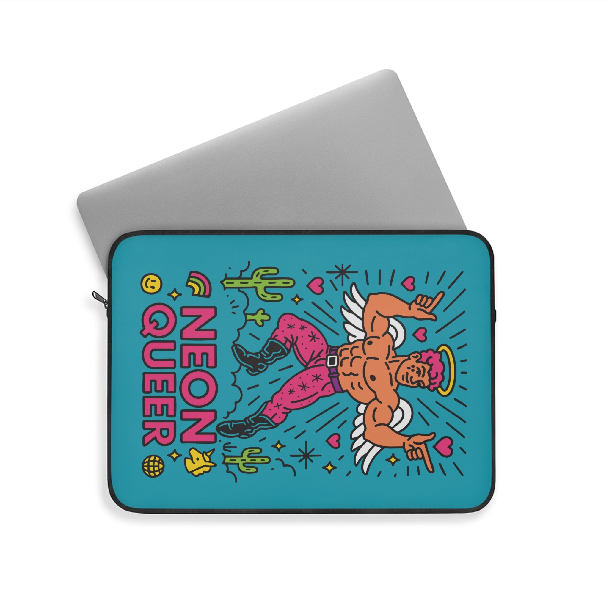 Neon Queer Angel | Laptop Sleeve