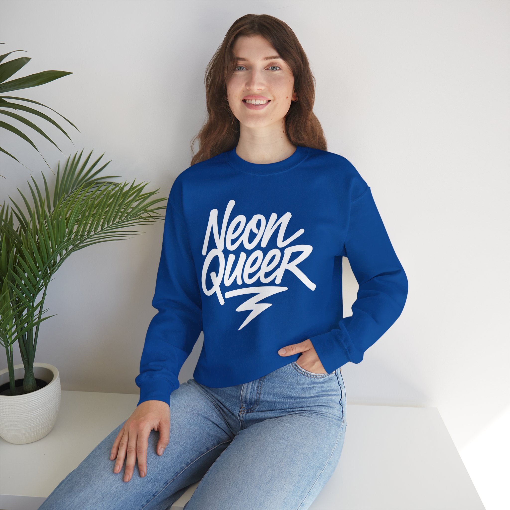 NeonQueer Electrical Flash | Graphic Sweatshirt