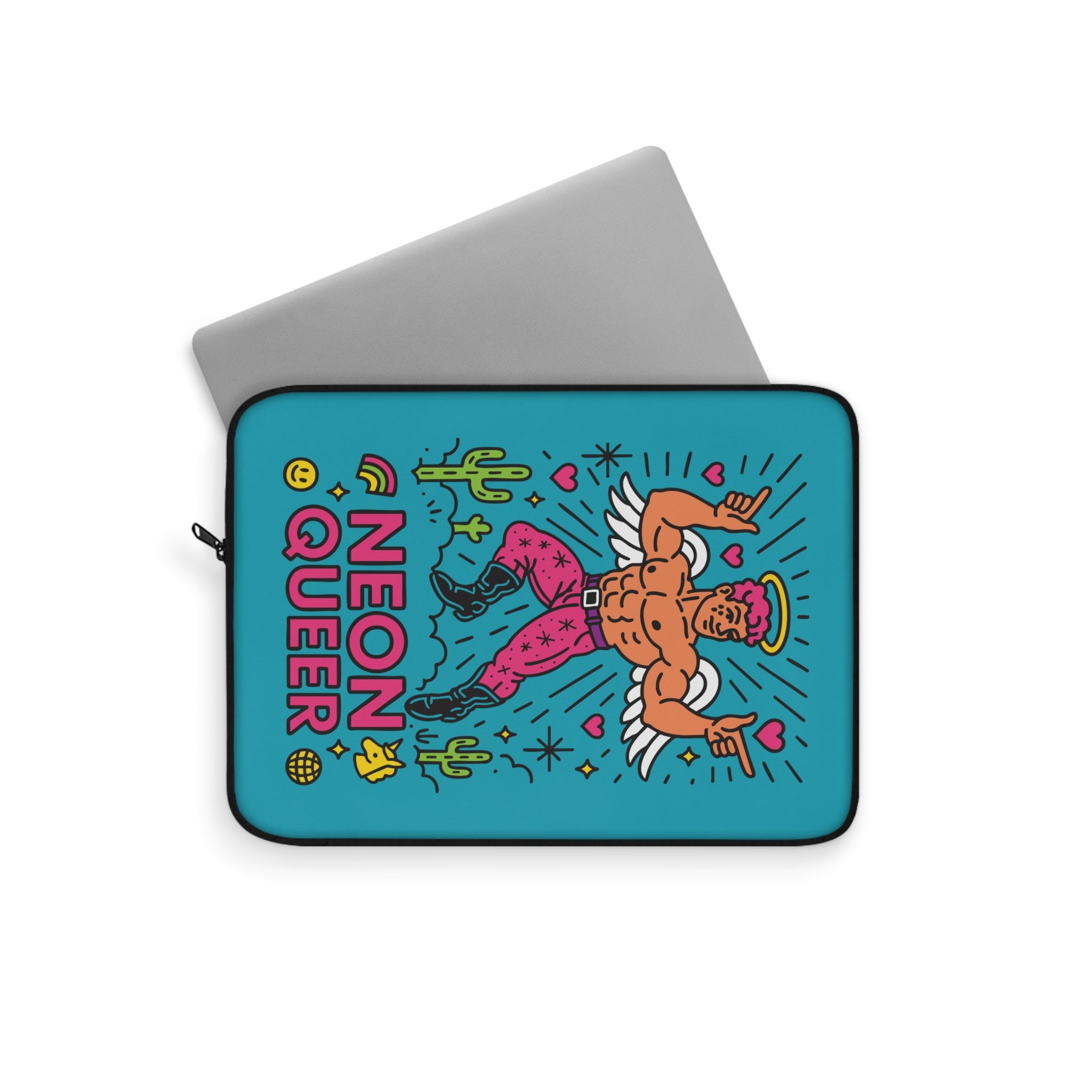 Neon Queer Angel | Laptop Sleeve