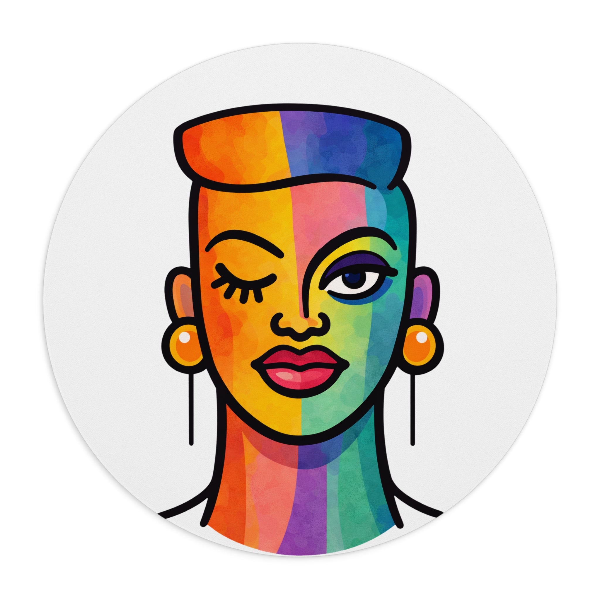 Proud Portraits: Darling Dyke | Mouse Pad