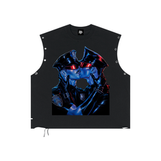 NeonQueer,CopAction,DistressedTankTop,EyeletTankTop,QueerFashion,LGBTQClothing,StatementClothing,AlternativeStreetwear,QueerStyle,Clubwear