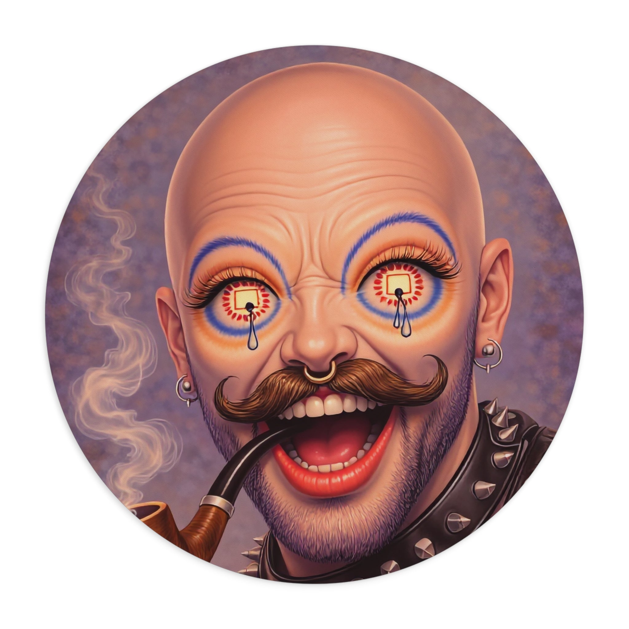 Icons on Acid: Smoke & Sin | Mouse Pad