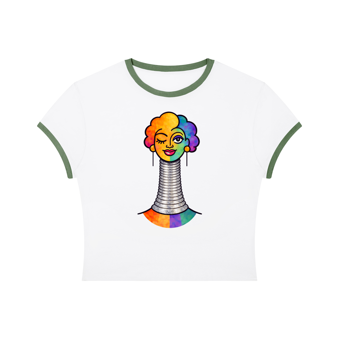 Proud Portraits: Kayan | Crop Ringer Tee