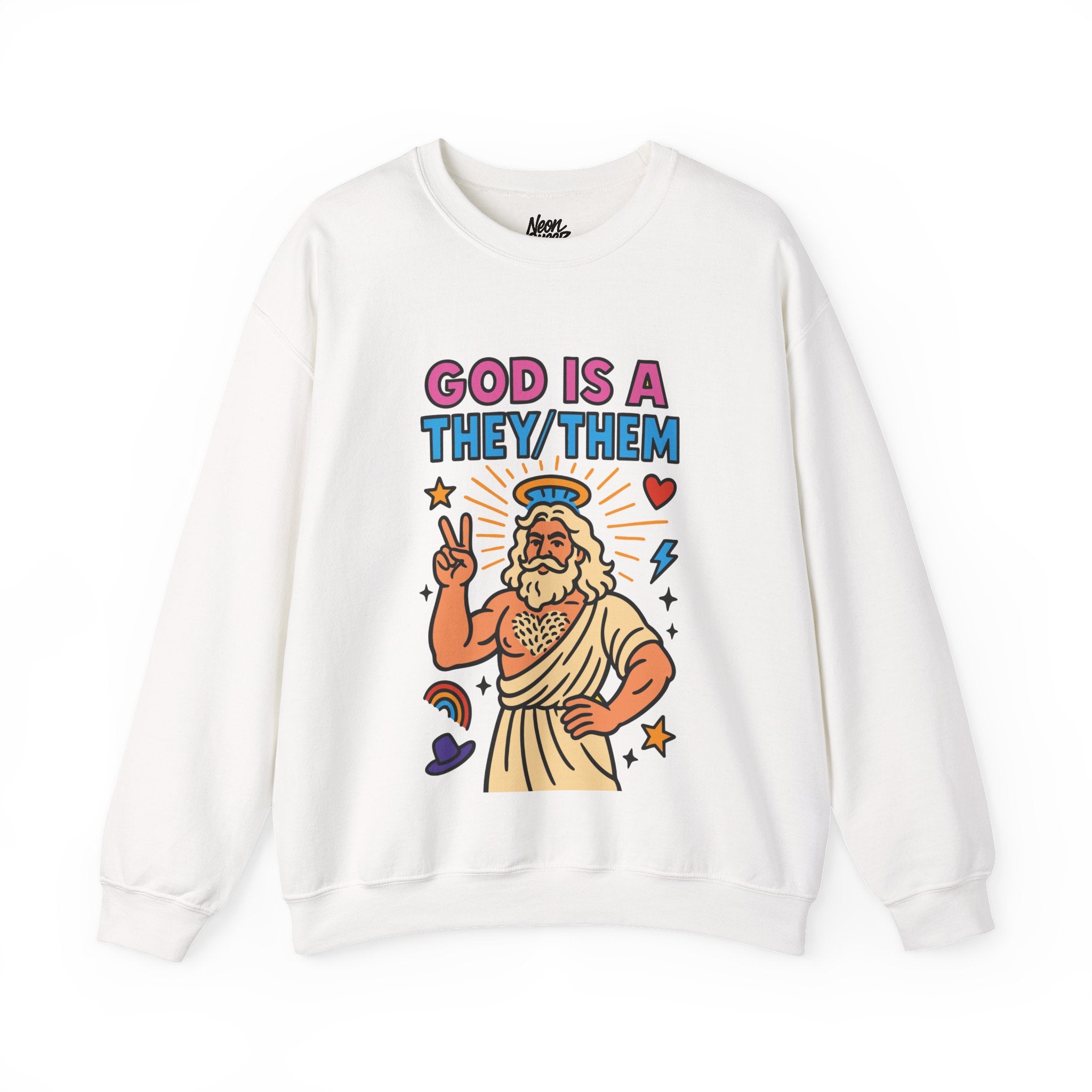 God is A They/Them | Graphic Sweatshirt