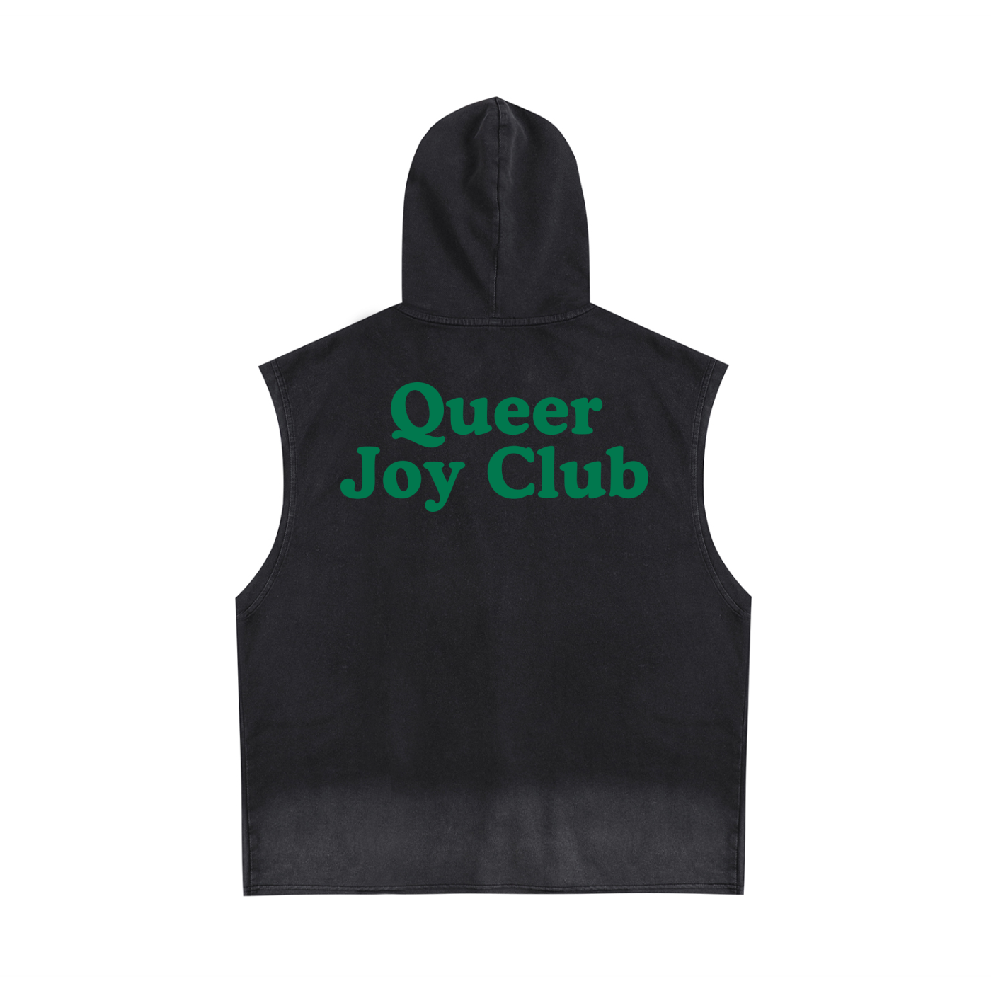 Queer Quotes: Queer Joy Club | Sleeveless Hoodie