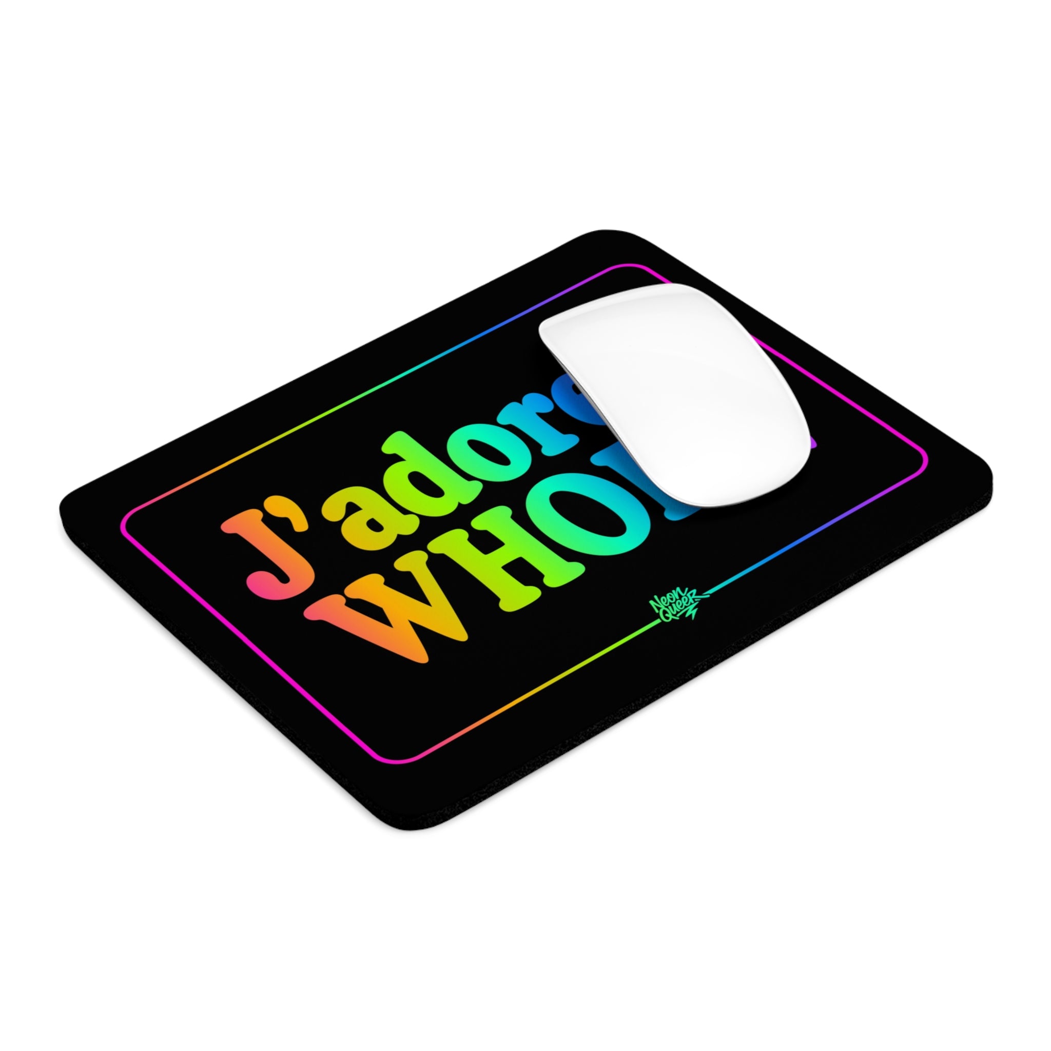 Queer Quotes: J'adore a Whore | Mouse Pad