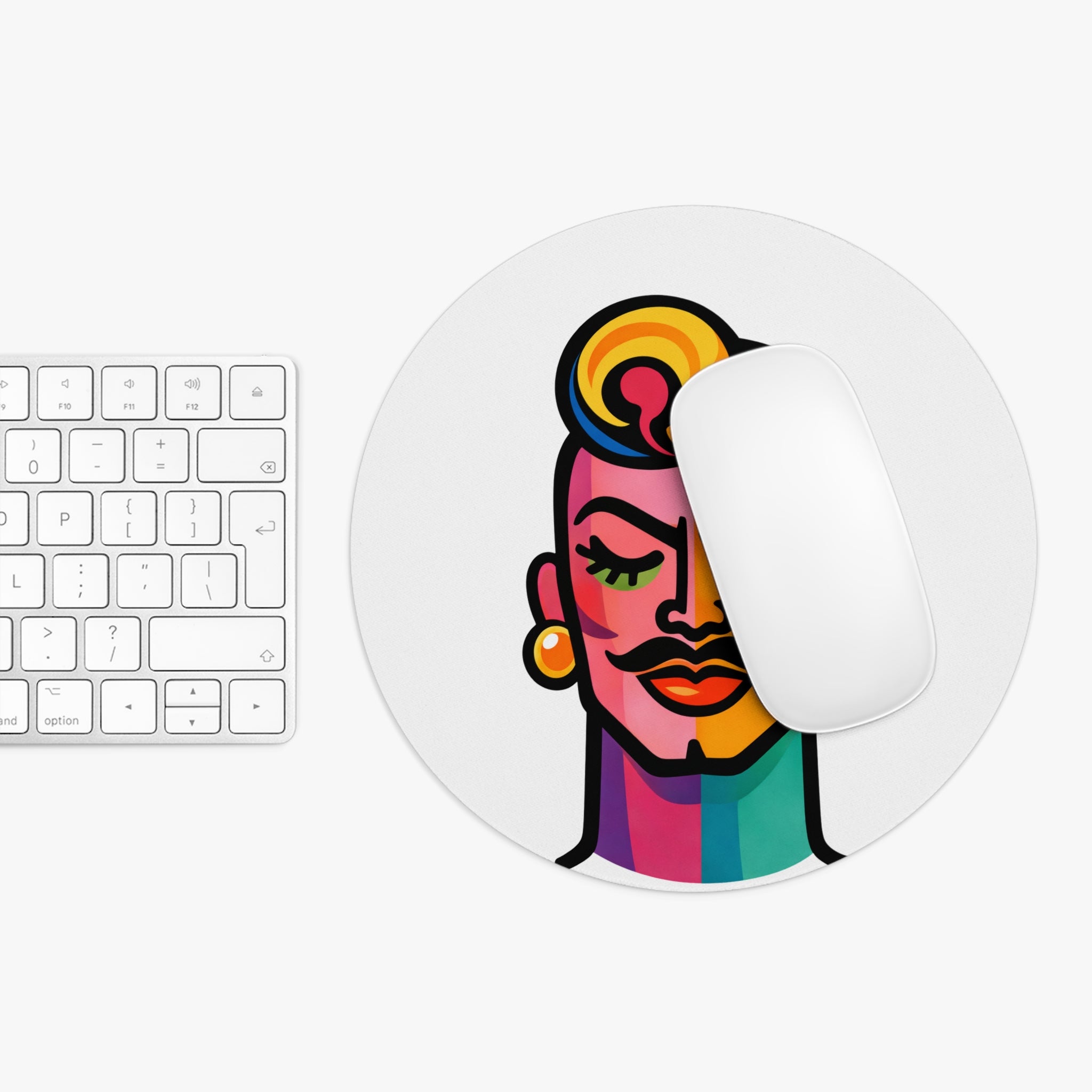 Proud Portraits: Quiff | Mouse Pad