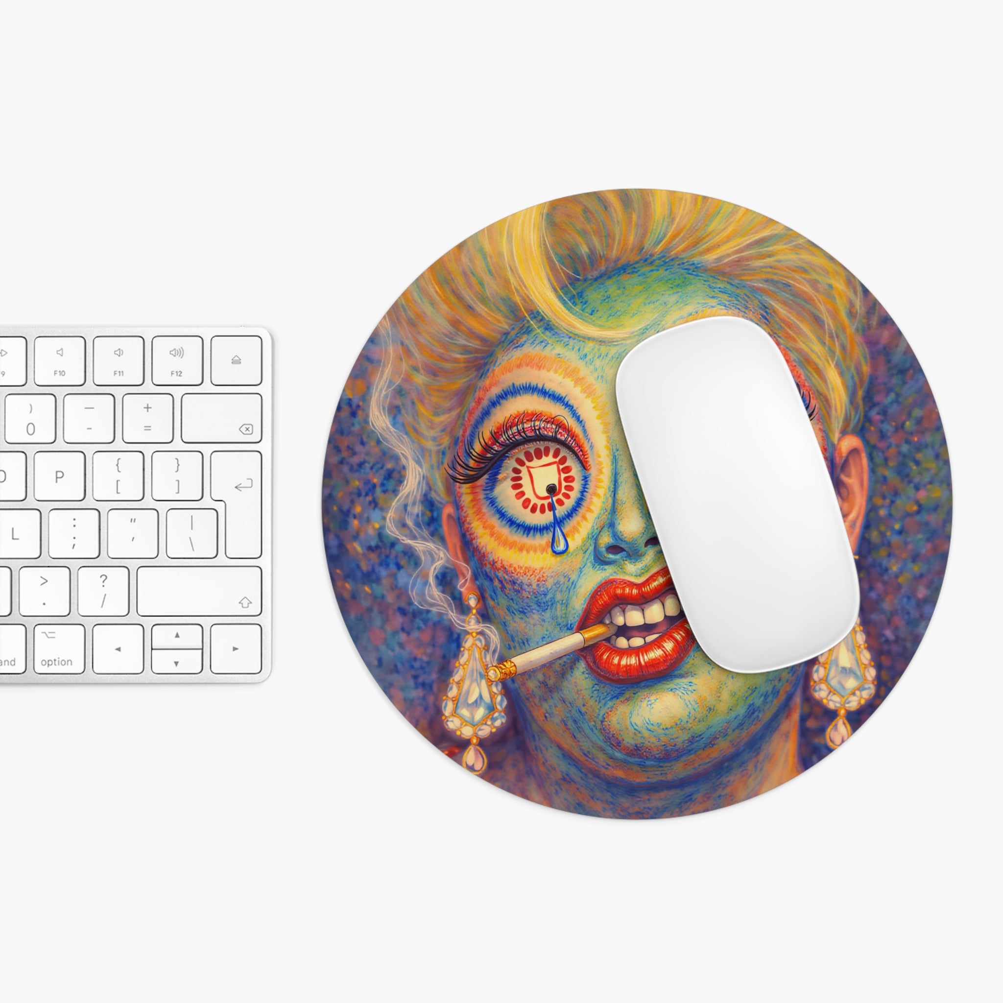 Icons on Acid: Last Cigarette | Mouse Pad