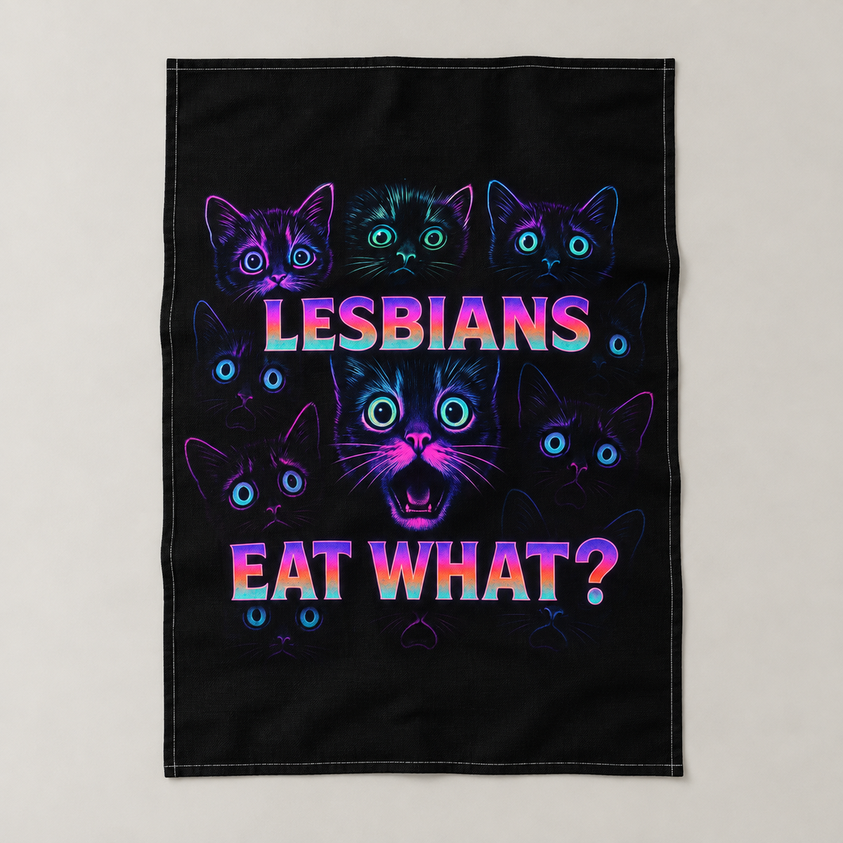 Lesbians Eat What? | Tea Towel
