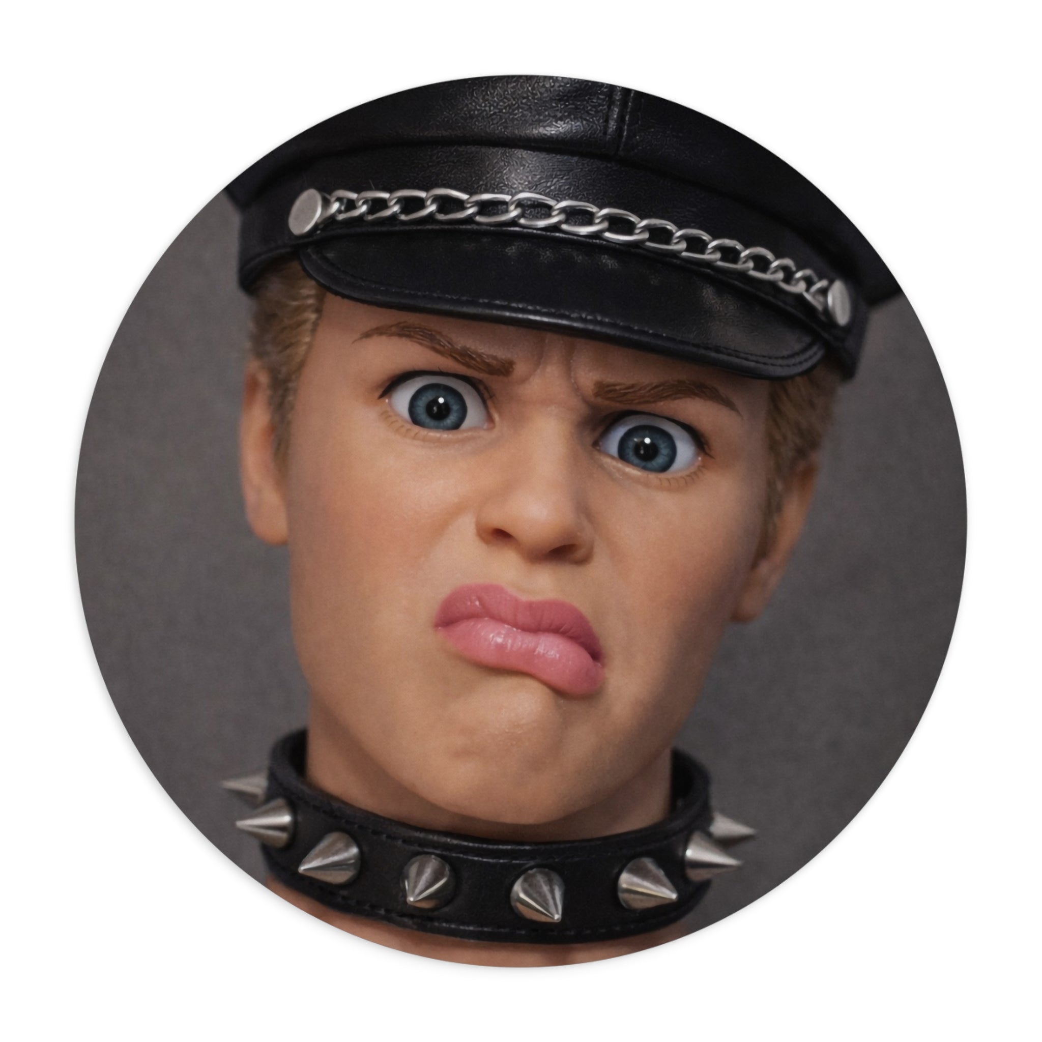 Hot Mess: Kenny Biker | Mouse Pad