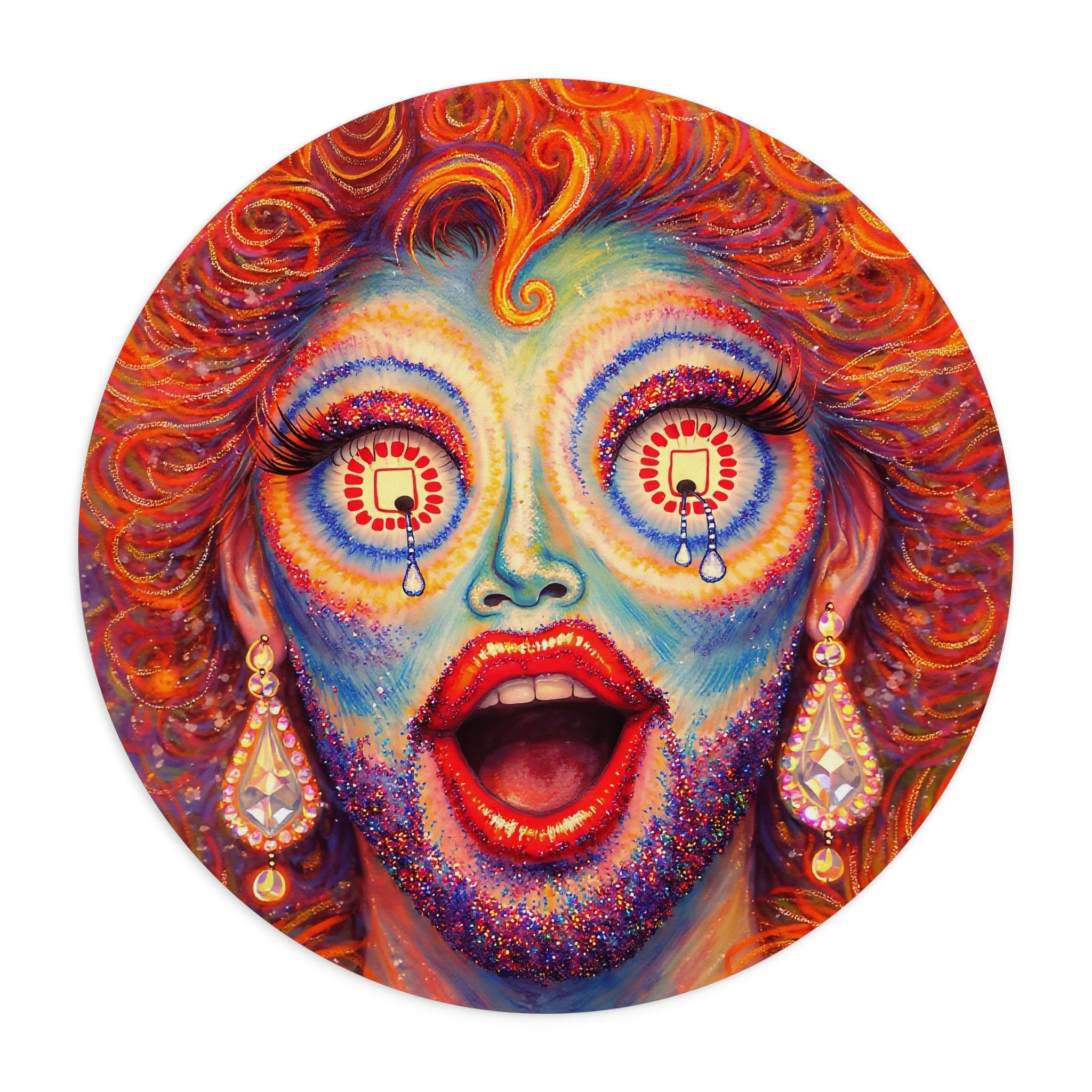 Icons on Acid: Divine Meltdown | Mouse Pad
