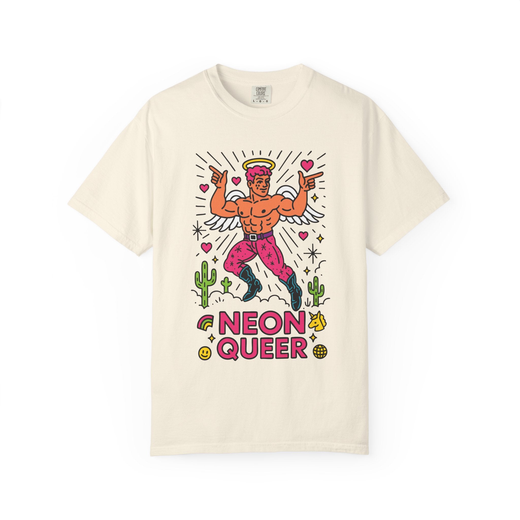 NeonQueer Angel | Graphic Tee