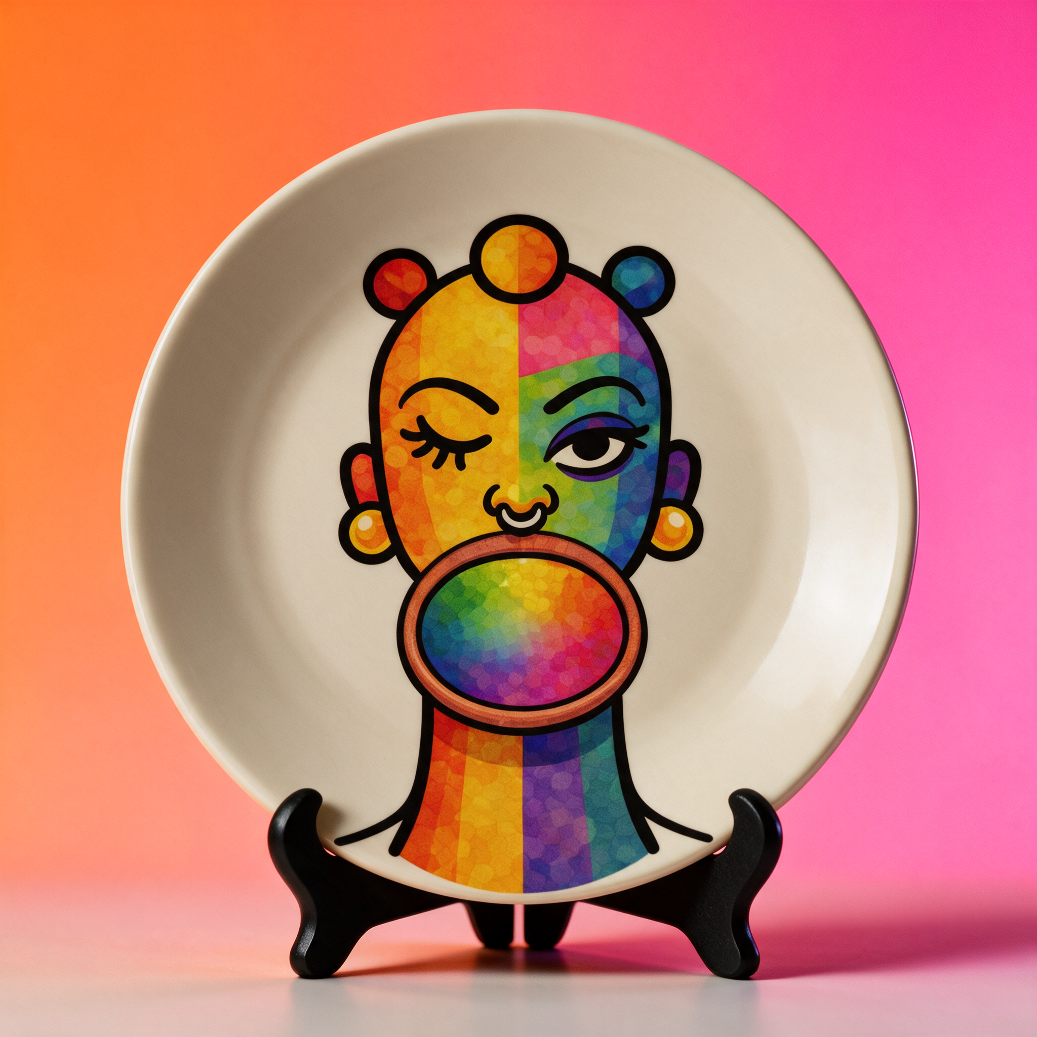 Proud Portraits: Mursi | China Plates