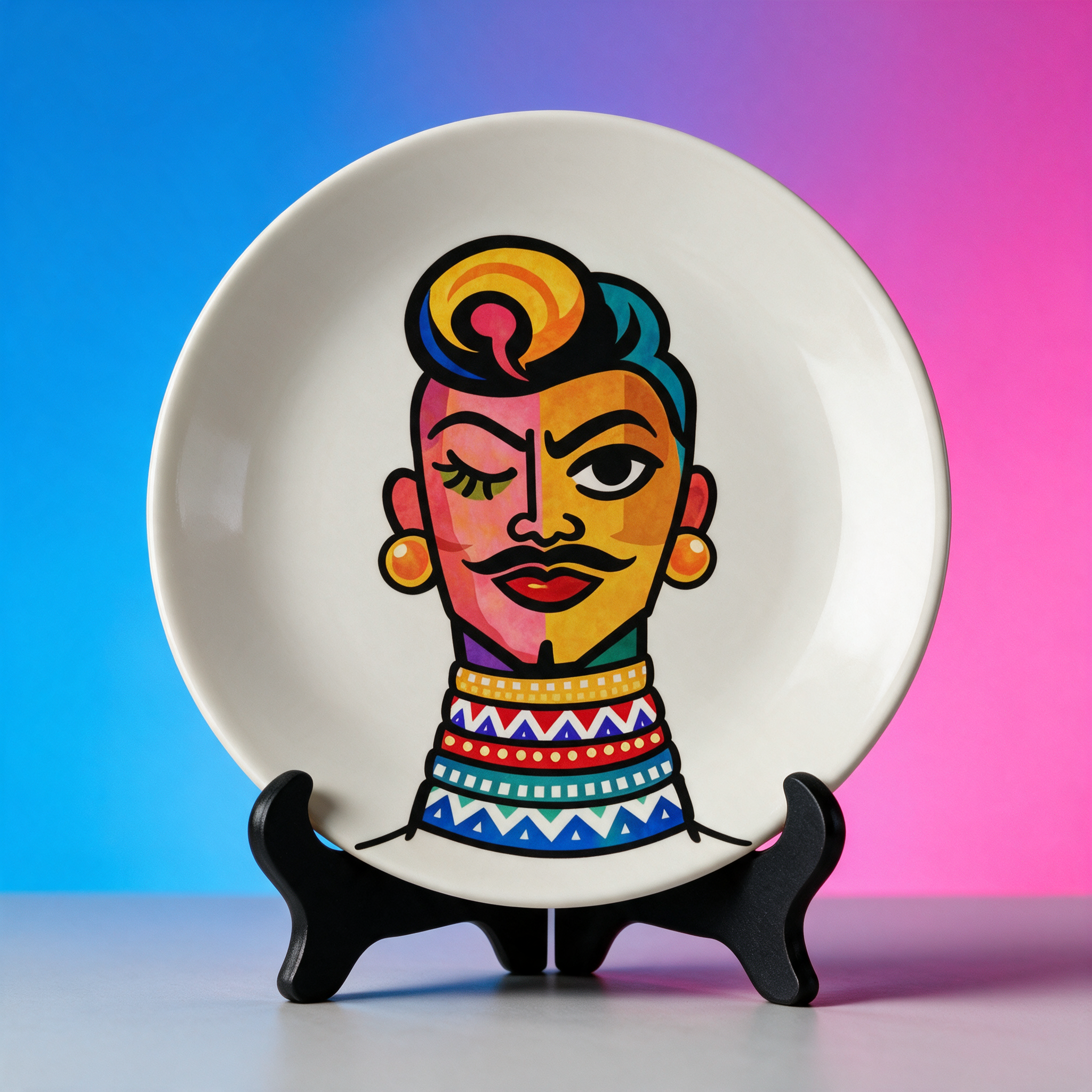 Proud Portraits: Ndebele | China Plates