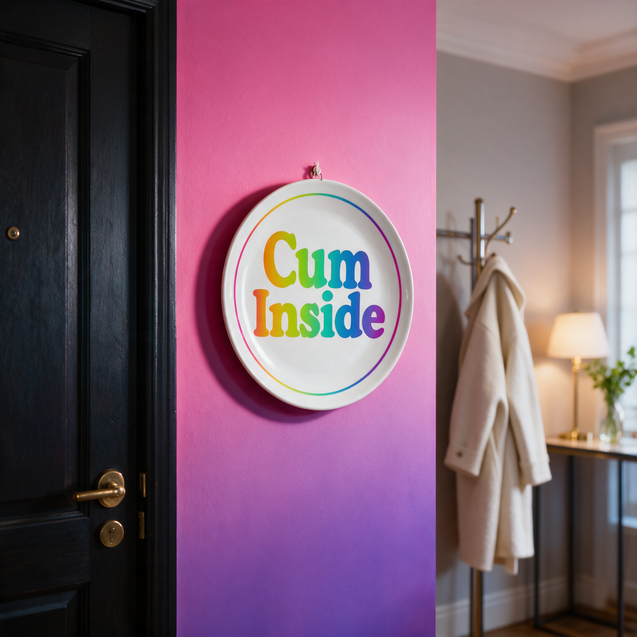 Queer Quotes: Cum Inside | China Plates