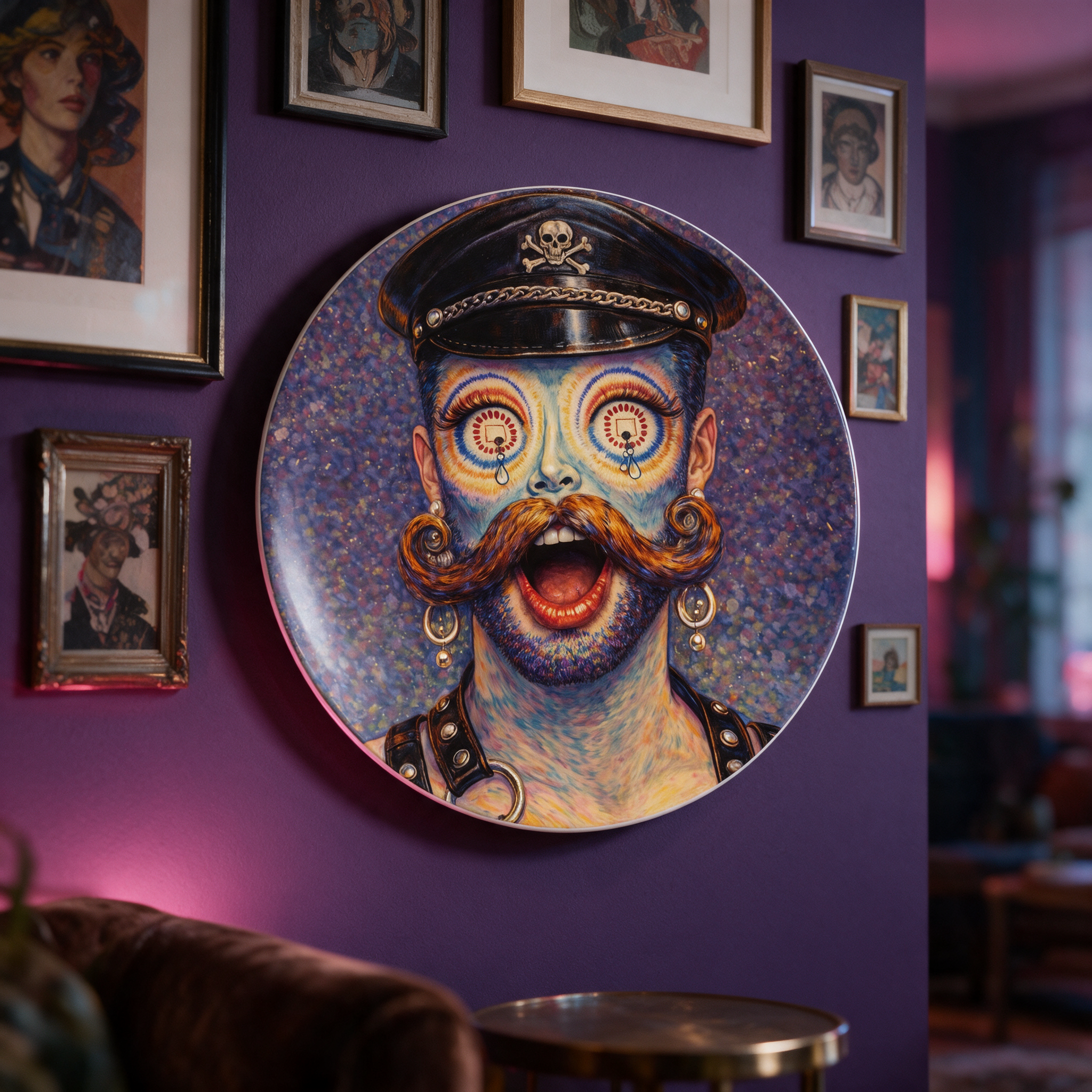 Icons on Acid: Command & Collapse | China Plates