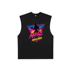 NeonQueer,MascForMascara,80sEdition,RawEdgeTank,QueerFashion,LGBTQClothing,RetroStyle,StatementTank,QueerStyle,AlternativeStreetwear