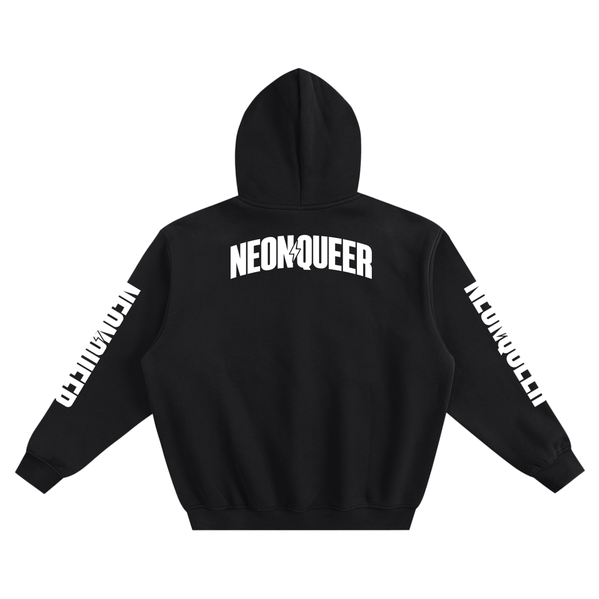 NeonQueer,YourHoleIsMyGoal,QueerFashion,QueerStreetwear,LGBTQClothing,StatementHoodie,BoxyHoodie,CampFashion,QueerHumour,DirtyMinded