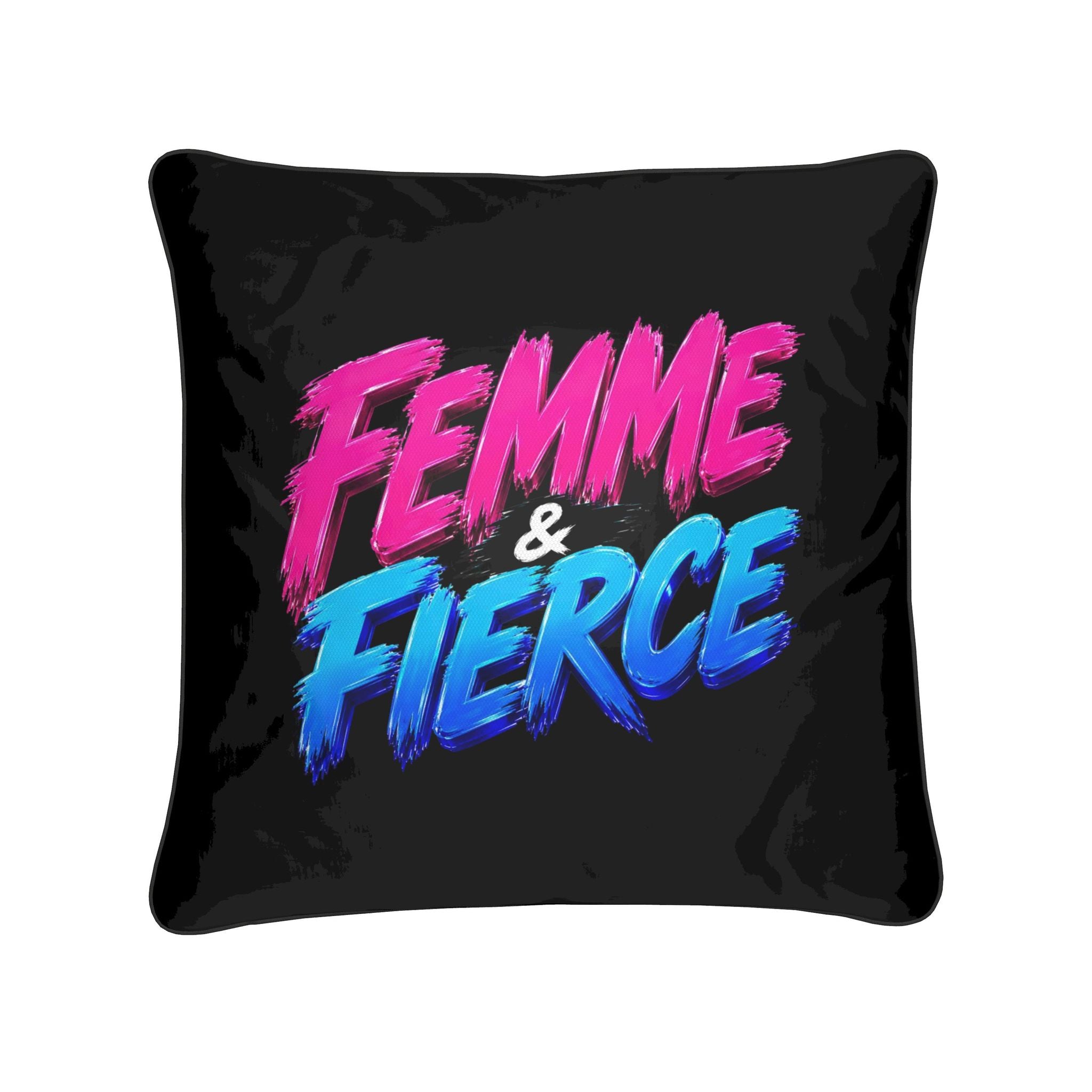 80s Anarchy: Femme & Fierce | Cushion
