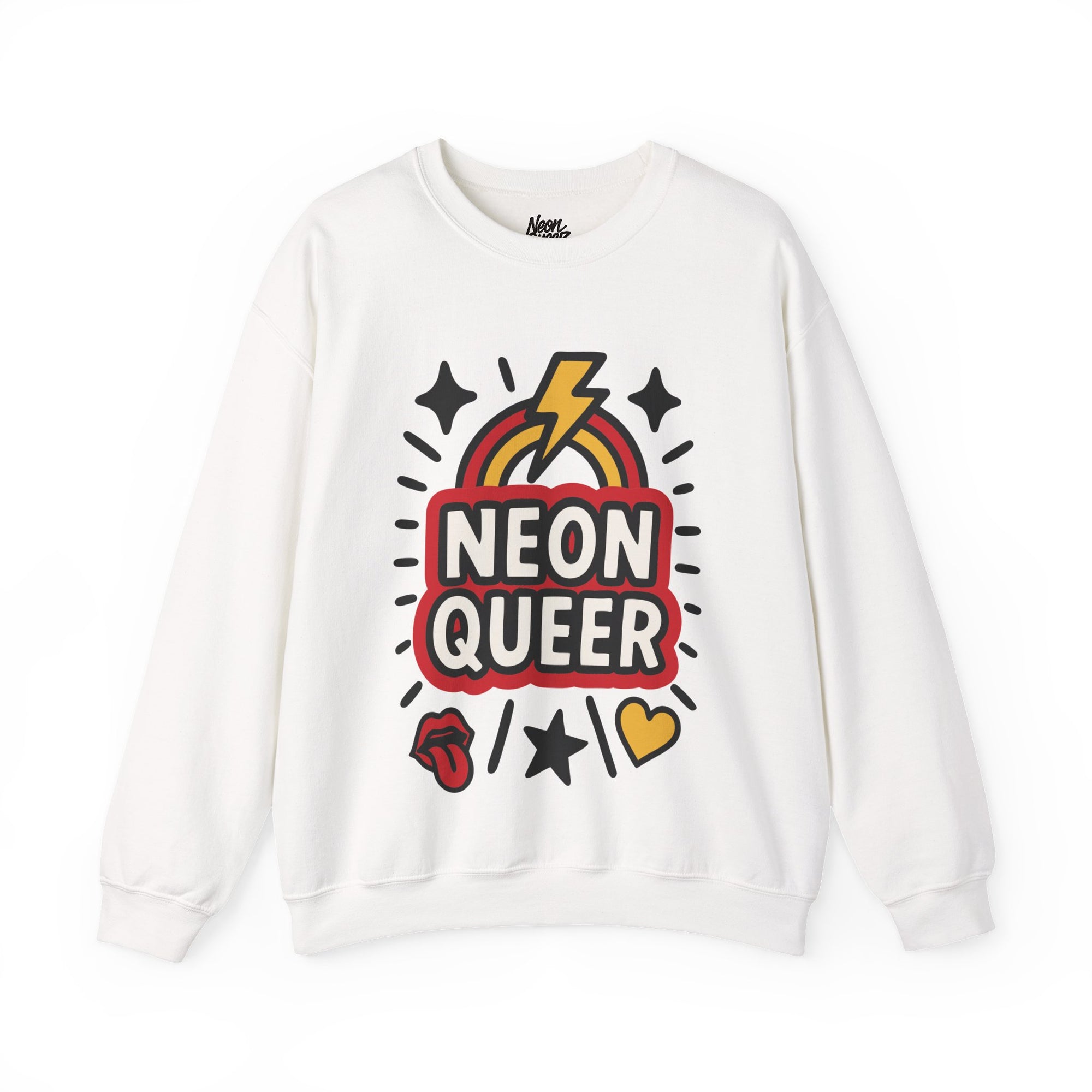 NeonQueer Love in LED | Graphic Sweatshirt