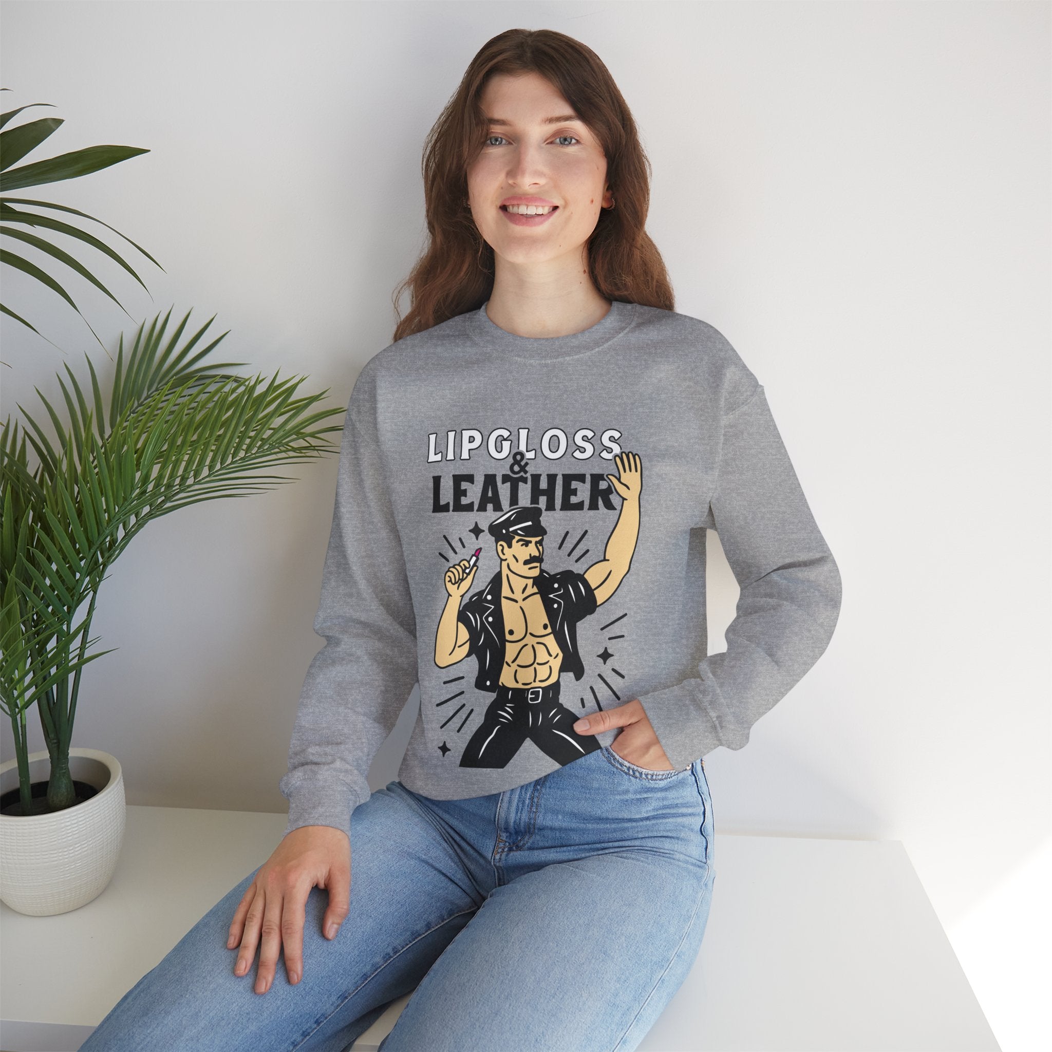 Lipgloss & Leather | Graphic Sweatshirt