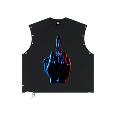 NeonQueer,BOYFlip,DistressedTankTop,EyeletTankTop,QueerFashion,LGBTQClothing,StatementClothing,AlternativeStreetwear,QueerStyle,Clubwear