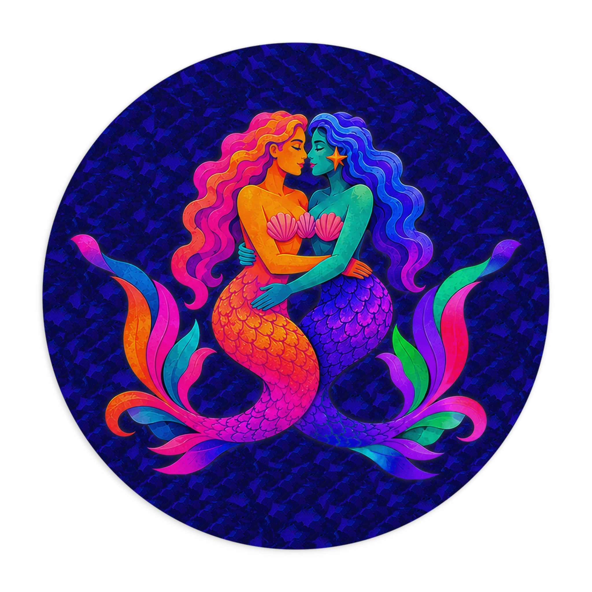 Gaylantis: Mermaid Kisser | Mouse Pad