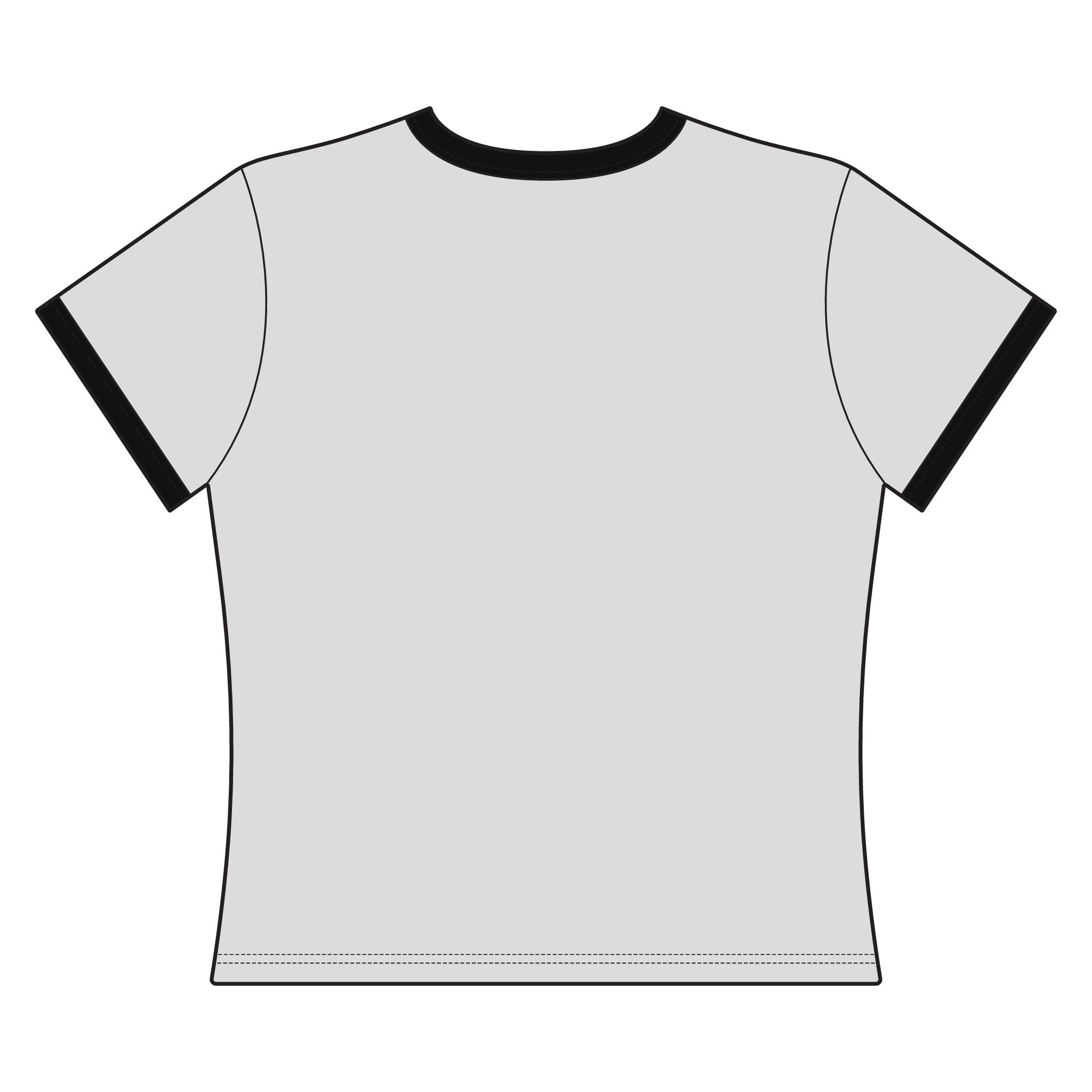 NeonQueer Love in LED | Ringer Crop Tee