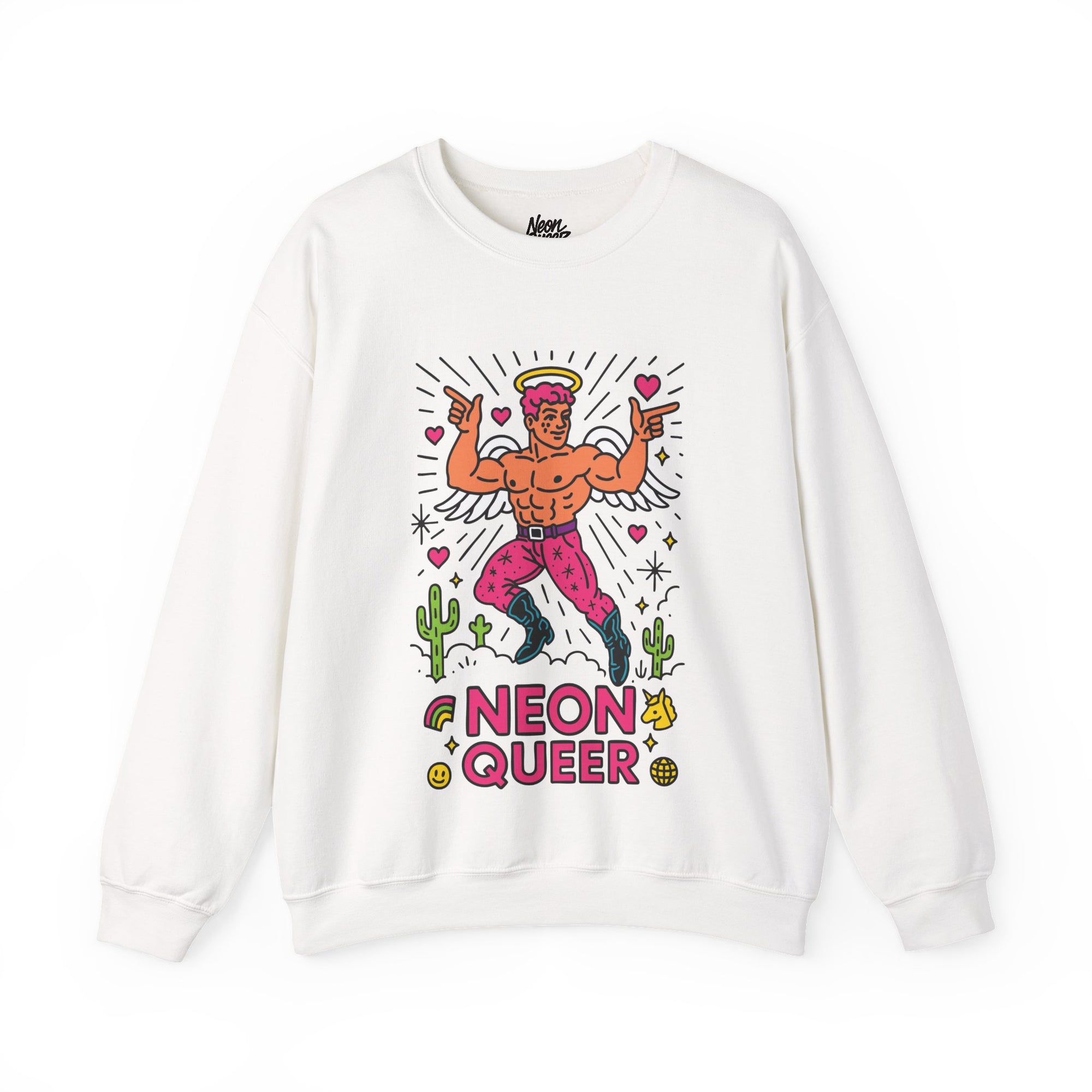 NeonQueer Angel | Graphic Sweatshirt