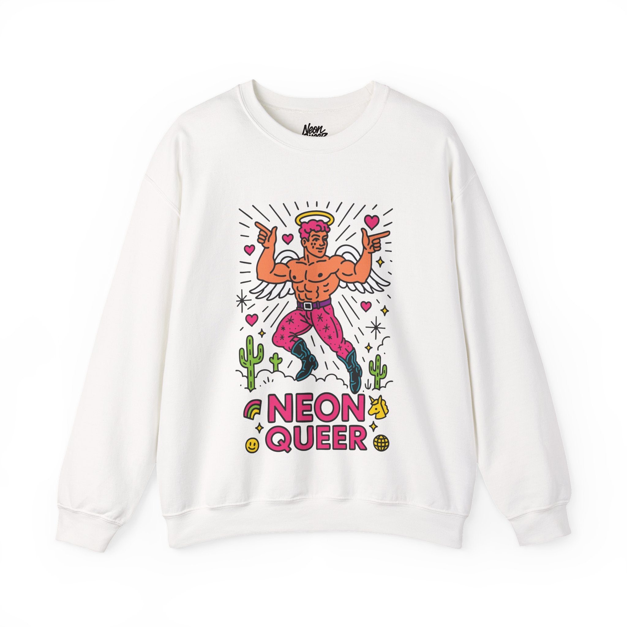 NeonQueer Angel | Graphic Sweatshirt