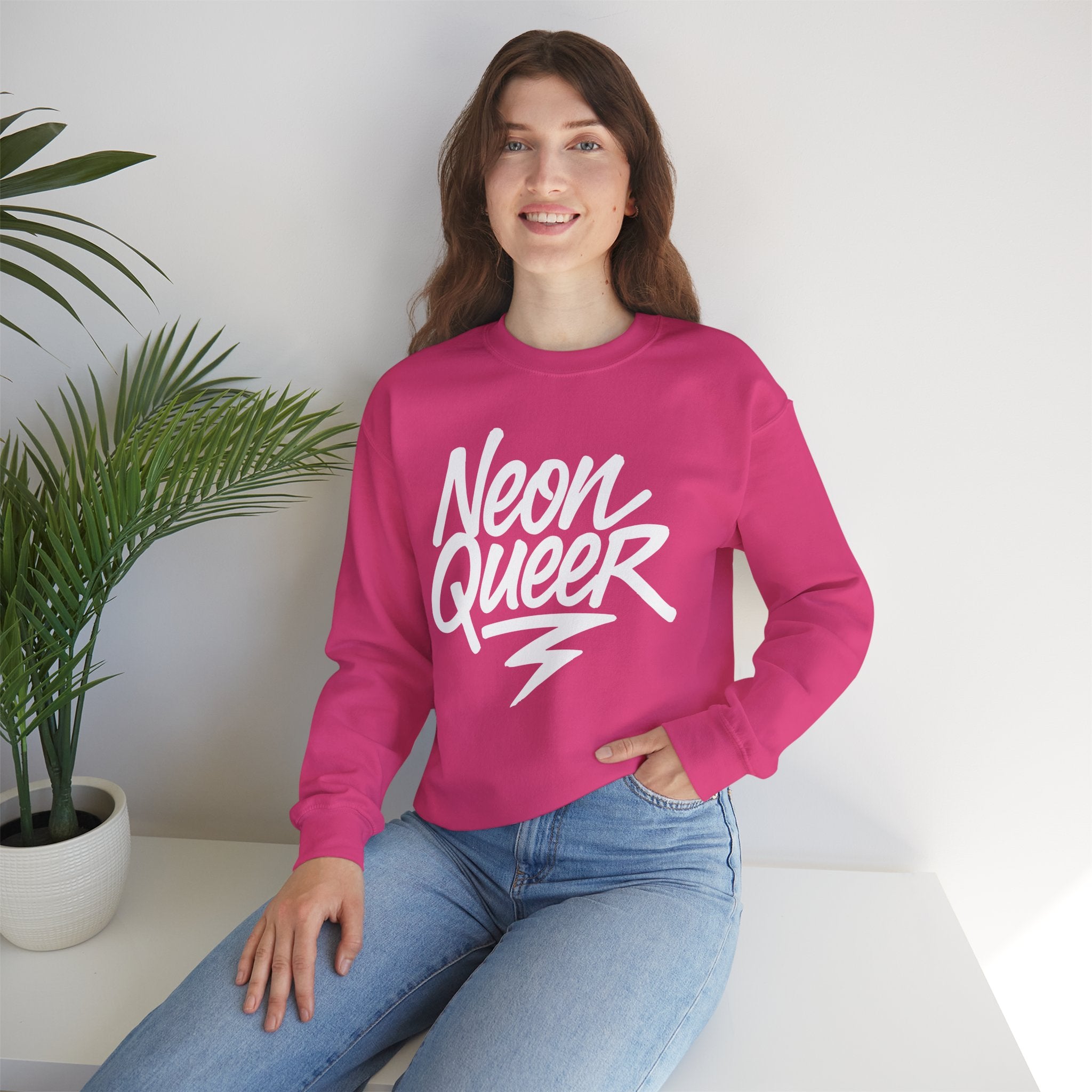 NeonQueer Electrical Flash | Graphic Sweatshirt