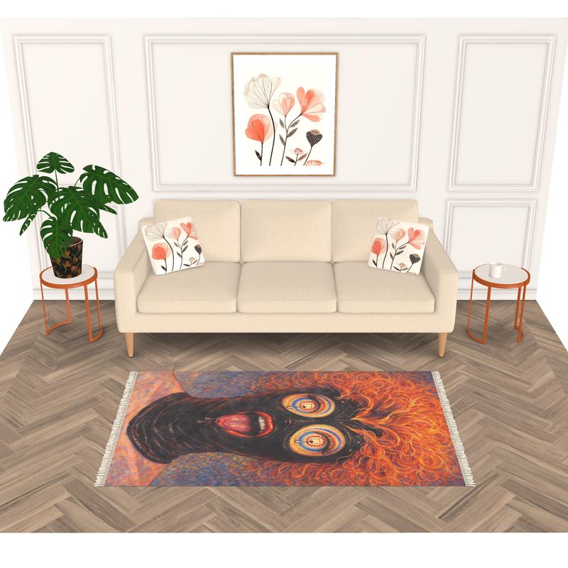 THE RESURRECTION: REBORN IN RUBBER. Rugs