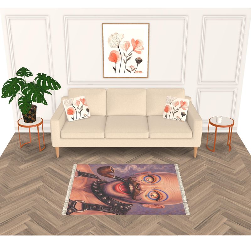THE RESURRECTION: SMOKE & SIN. Rugs