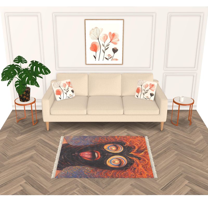 THE RESURRECTION: REBORN IN RUBBER. Rugs