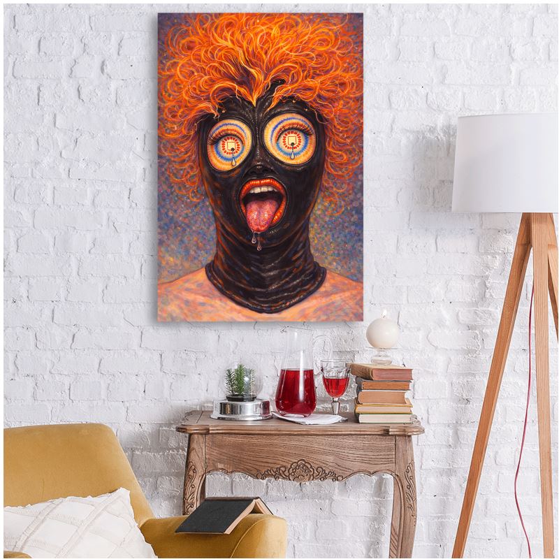 THE RESURRECTION: REBORN IN RUBBER. Metal Prints