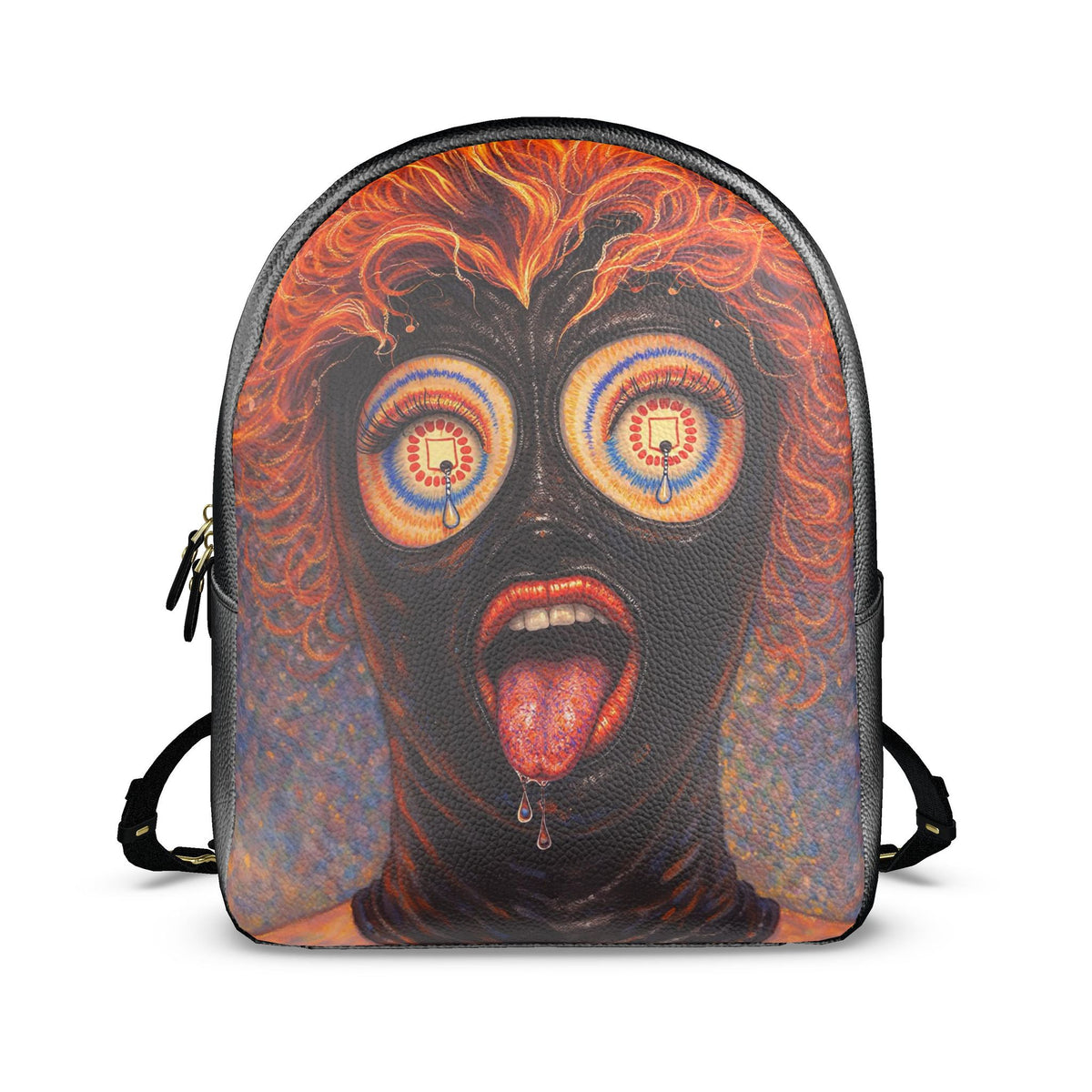 Reborn in Rubber | Leather Backpack
