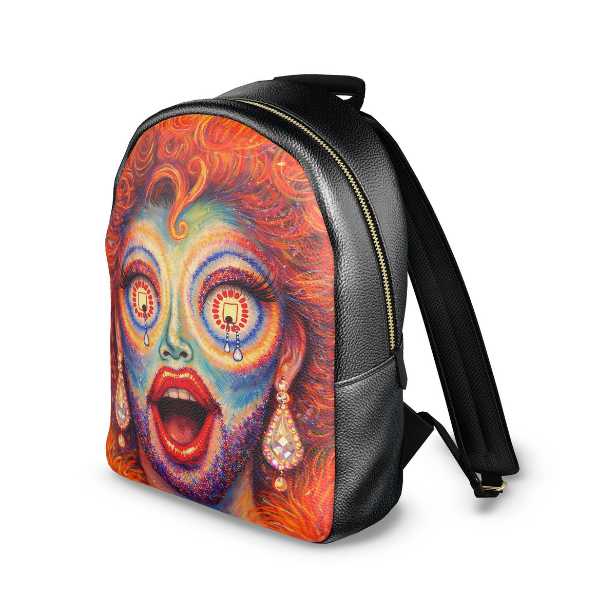 Divine Meltdown | Leather Backpack