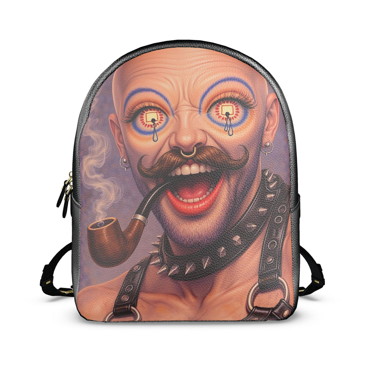Smoke & Sin | Leather Backpack