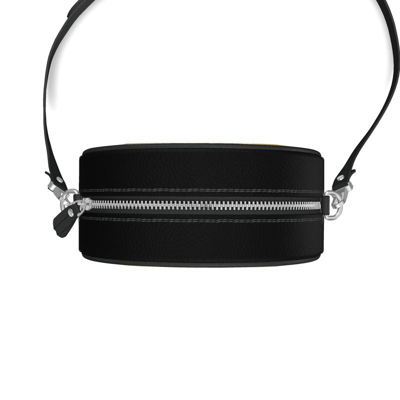 Icons on Acid: Last Cigarette | Round Shoulder Bag