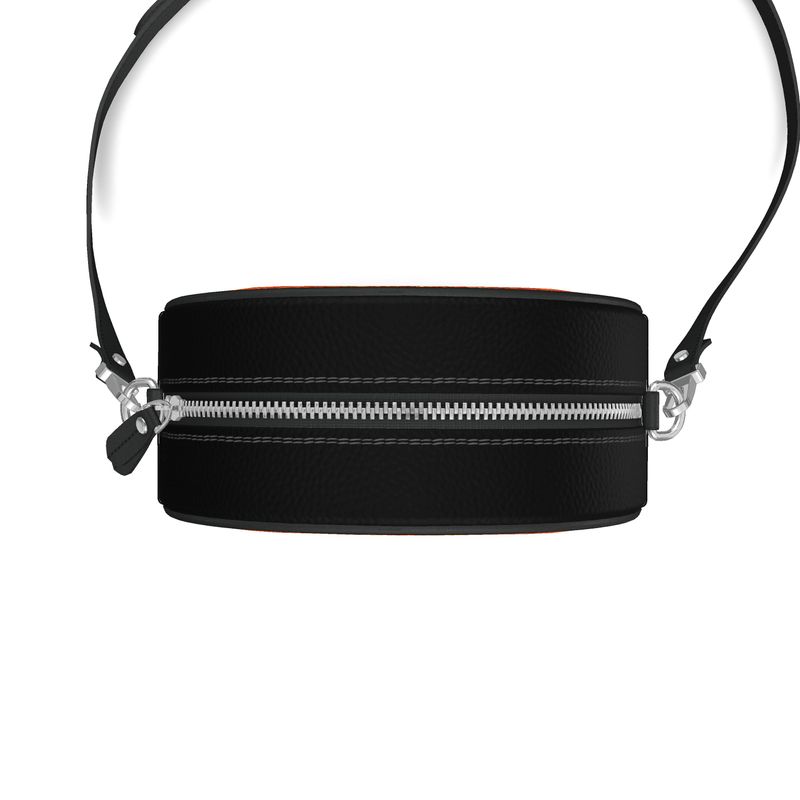 Icons on Acid: Reborn in Rubber | Round Shoulder Bag
