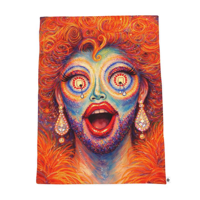 The Resurrection: Gllitter Bitch | Luxury Cotton Throw
