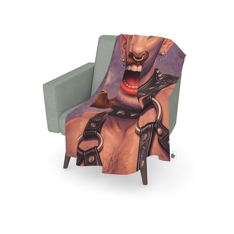 The Resurrection: Baldy Pipe | Luxury Cotton Throw