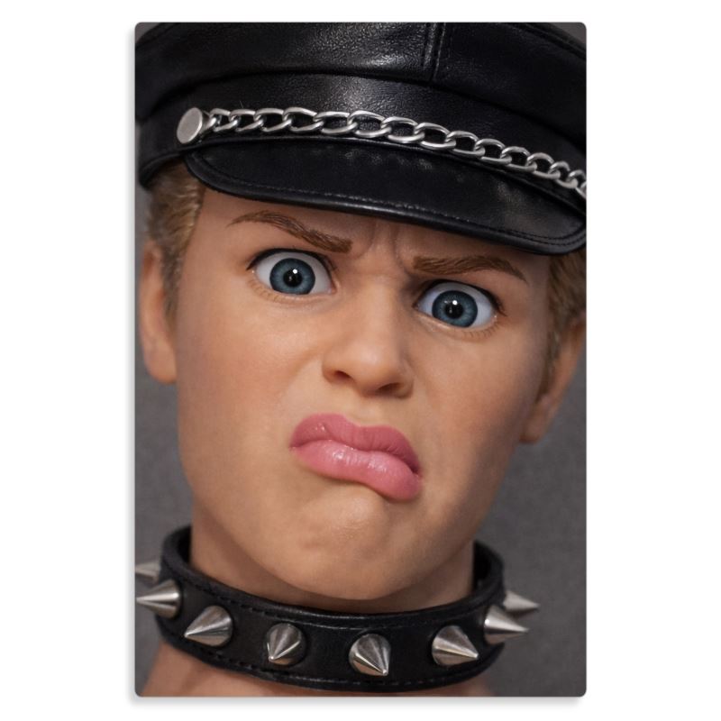HOT MESS: KENNY (Leather Daddy Crisis) Metal Print